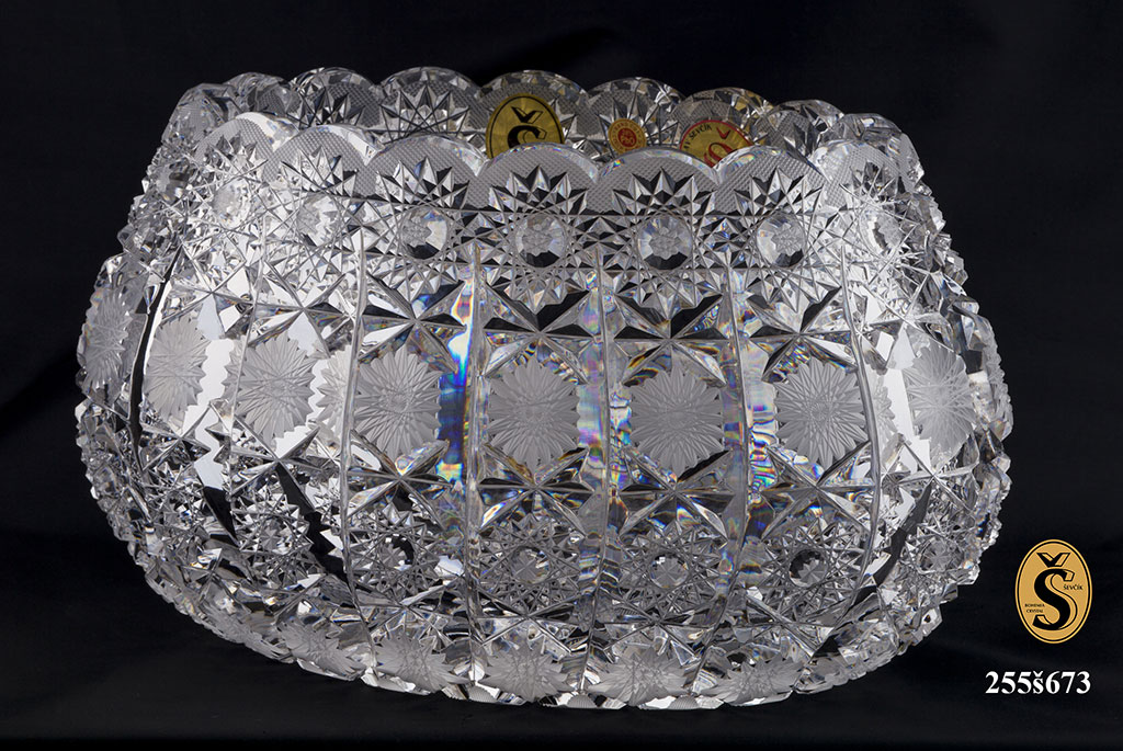 Cut Glass Ladislav Ševčík Bohemia Crystal