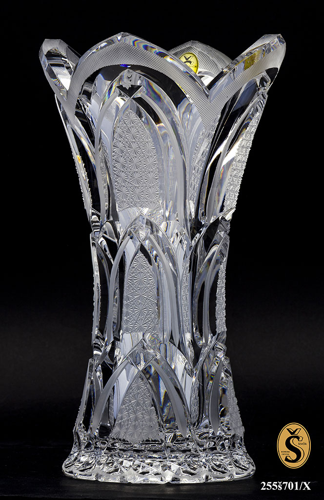 花瓶 Ladislav Ševčík 波西米亚水晶