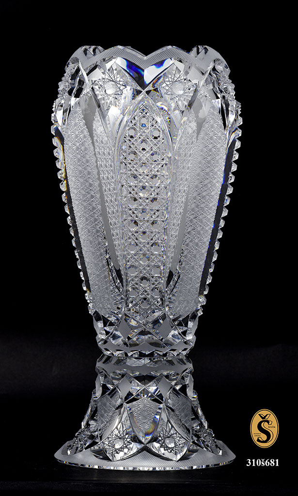 花瓶 Ladislav Ševčík 波西米亚水晶